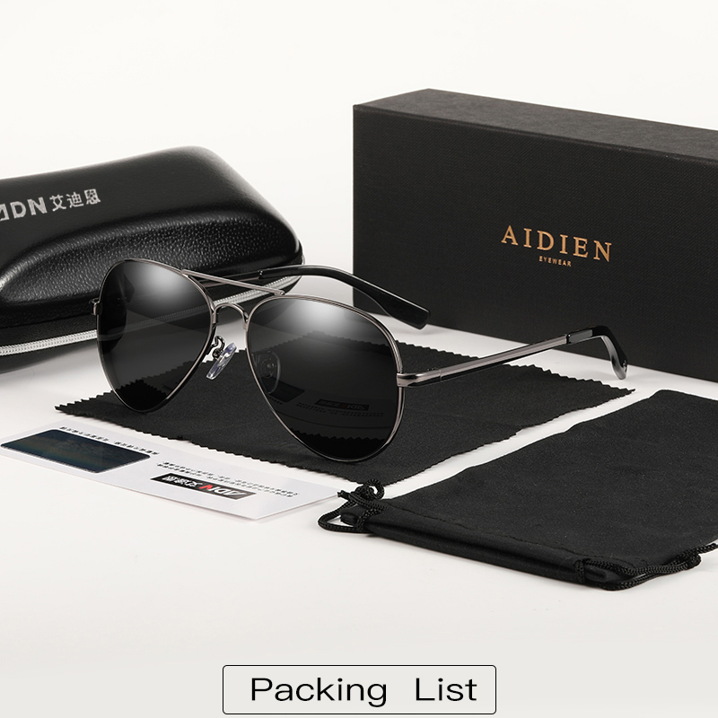 แว่นกันแดดโพลาไรซ์สำหรับนักบิน - Sunglasses Aviator Polarized บทวิจารณ์และราคา