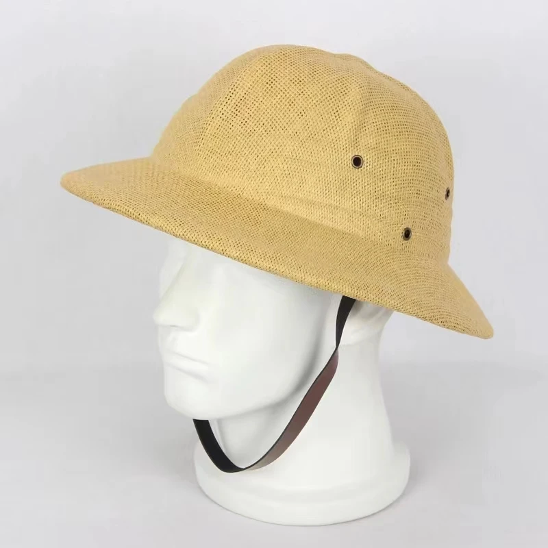 หมวกฟาง 100% หมวกปีกกว้างกันแด - Bucket Hat Straw บทวิจารณ์และราคา