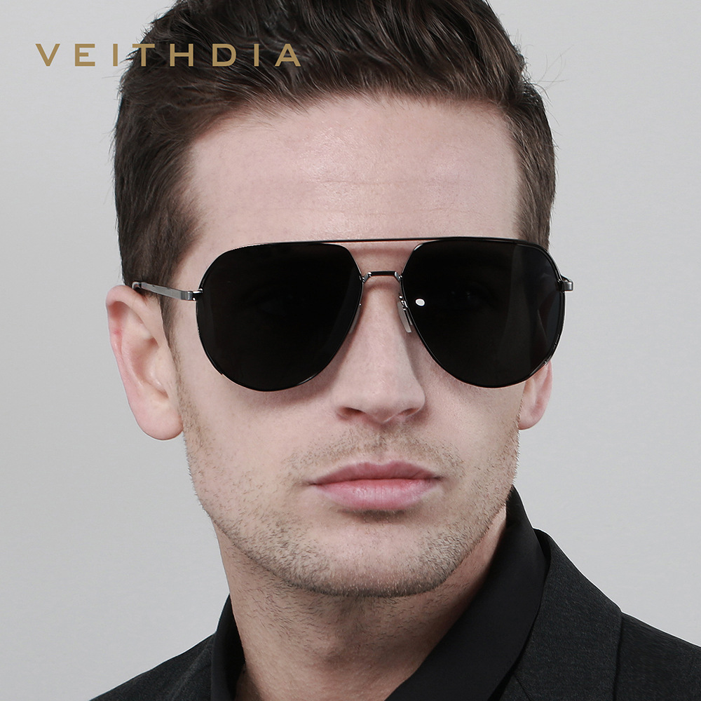 VEITHDIA แว่นตากันแดดผู้ชายแบร - Sunglasses Aviator Polarized บทวิจารณ์และราคา