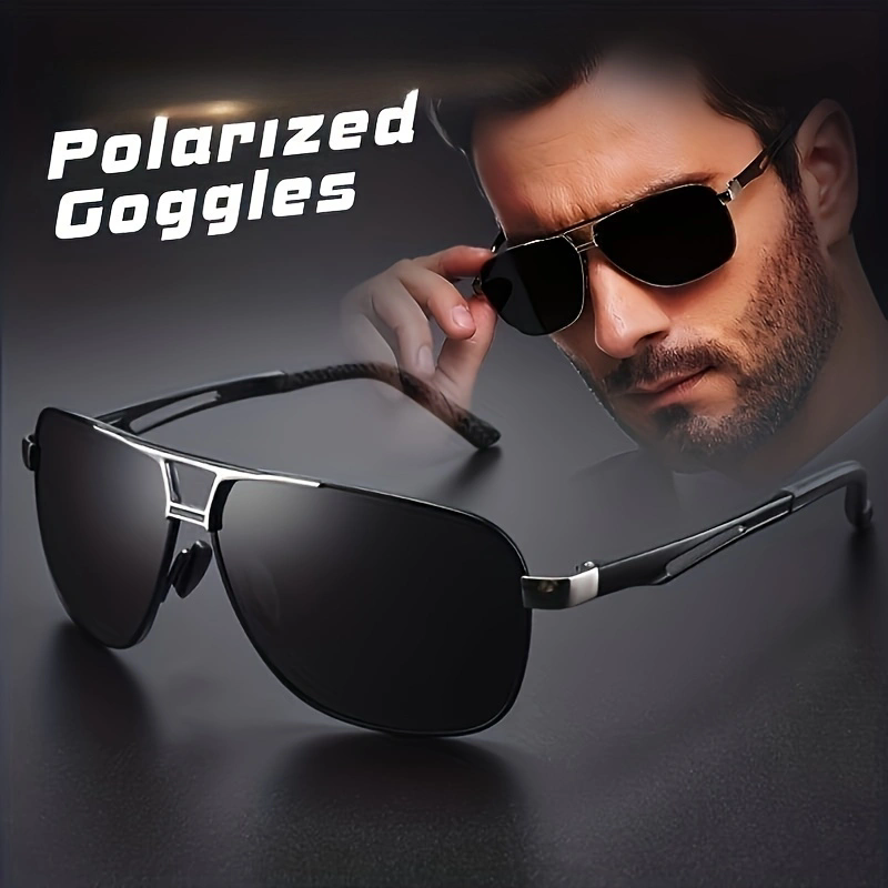 แฟชั่นแว่นตากันแดดไล่โทนสีสําห - Sunglasses Aviator Polarized บทวิจารณ์และราคา